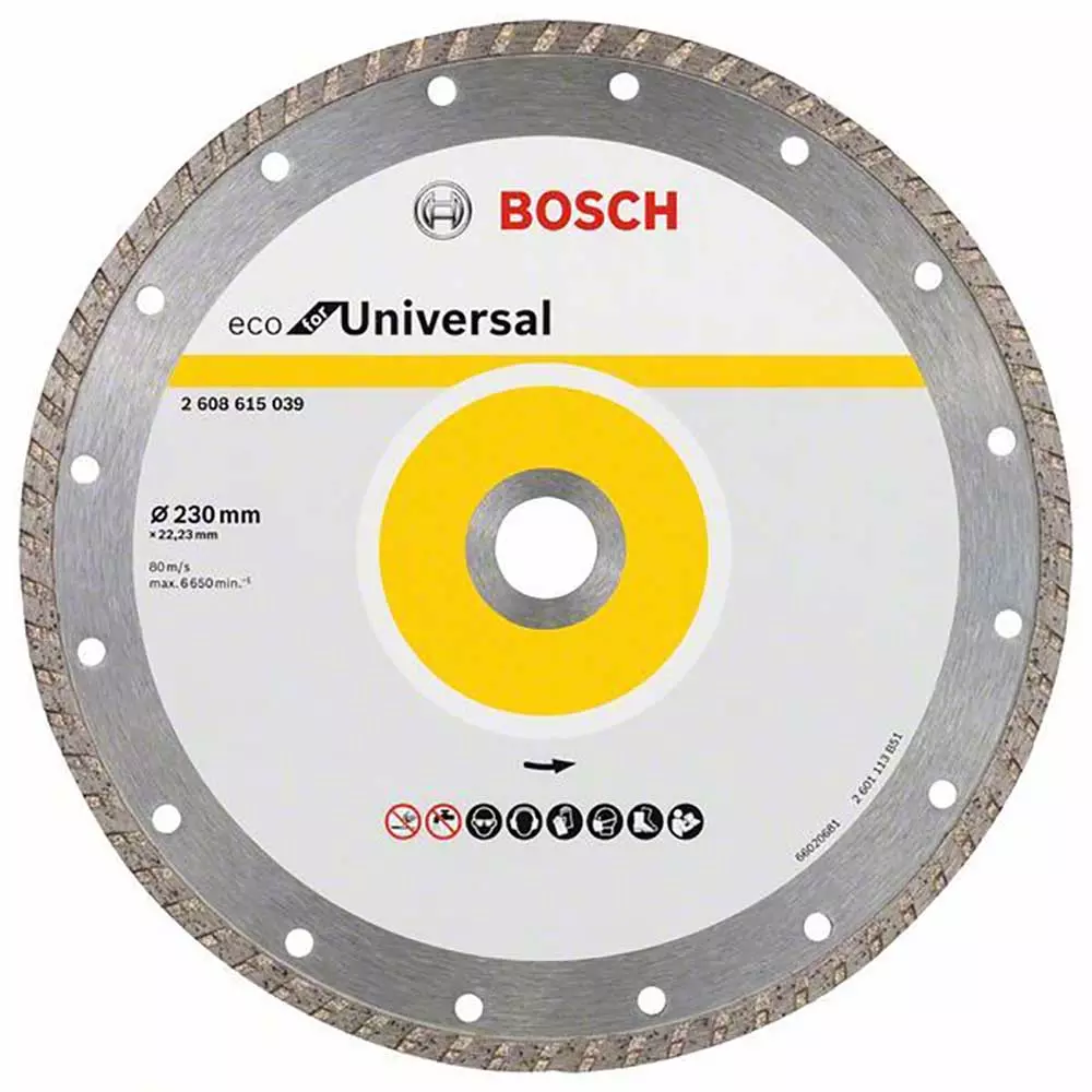 Disco Diamantado Turbo P/Concreto 230mm Bosch